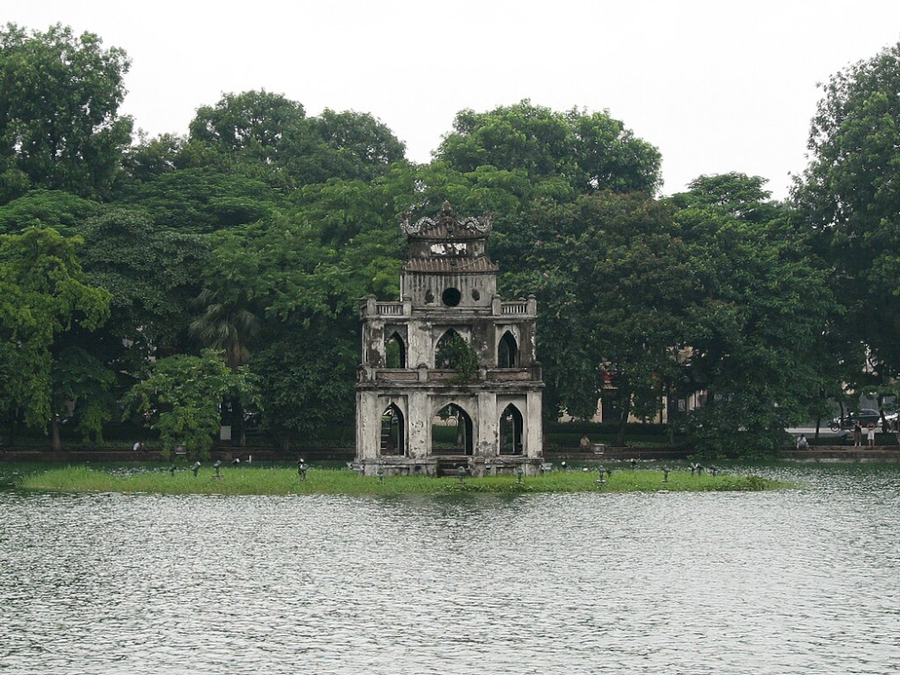 Thap Rua is the icon of Hanoi 
